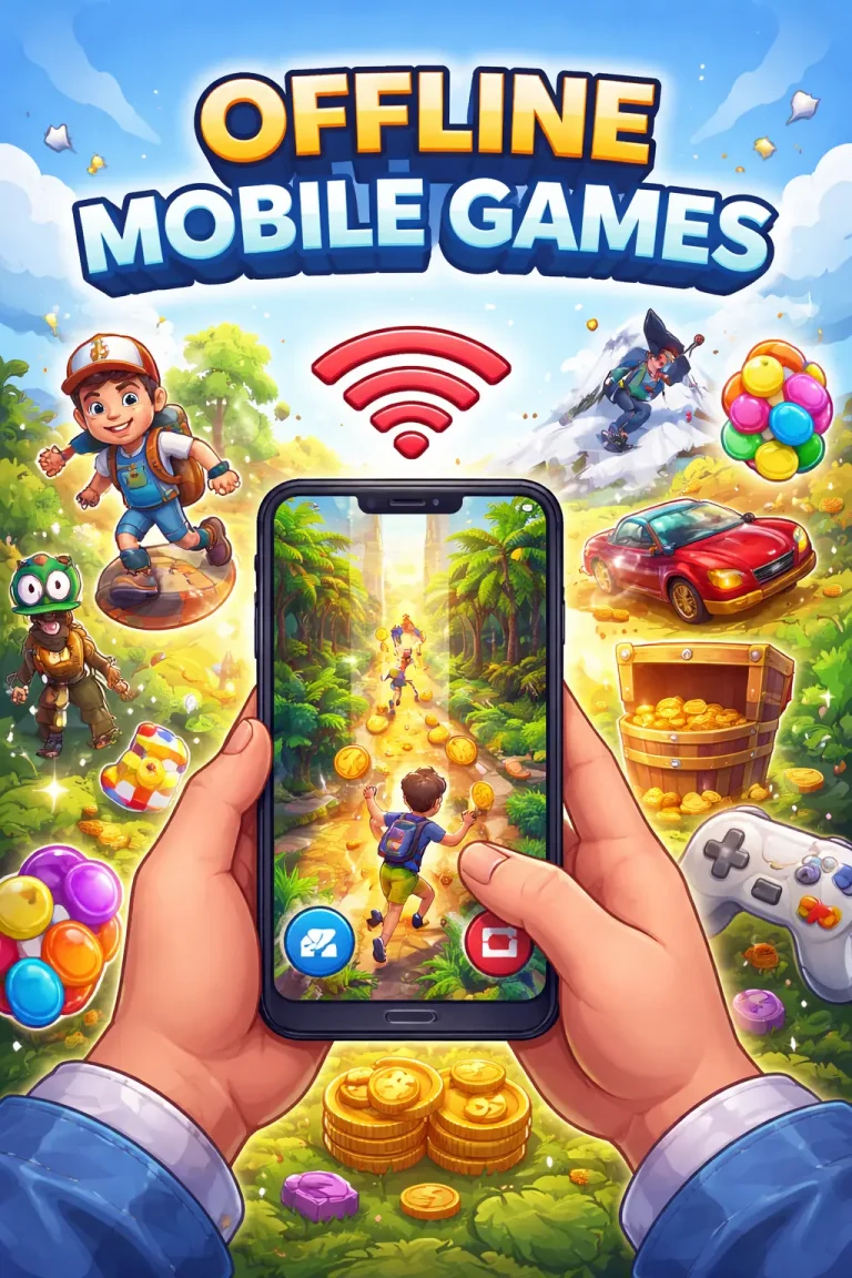 Offline mobile games